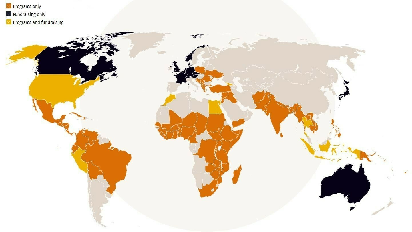 CARE International - where we work